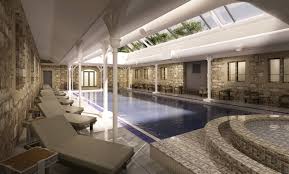 Luxury spa facilities inside Thoresby Hall Hotel in Nottinghamshire