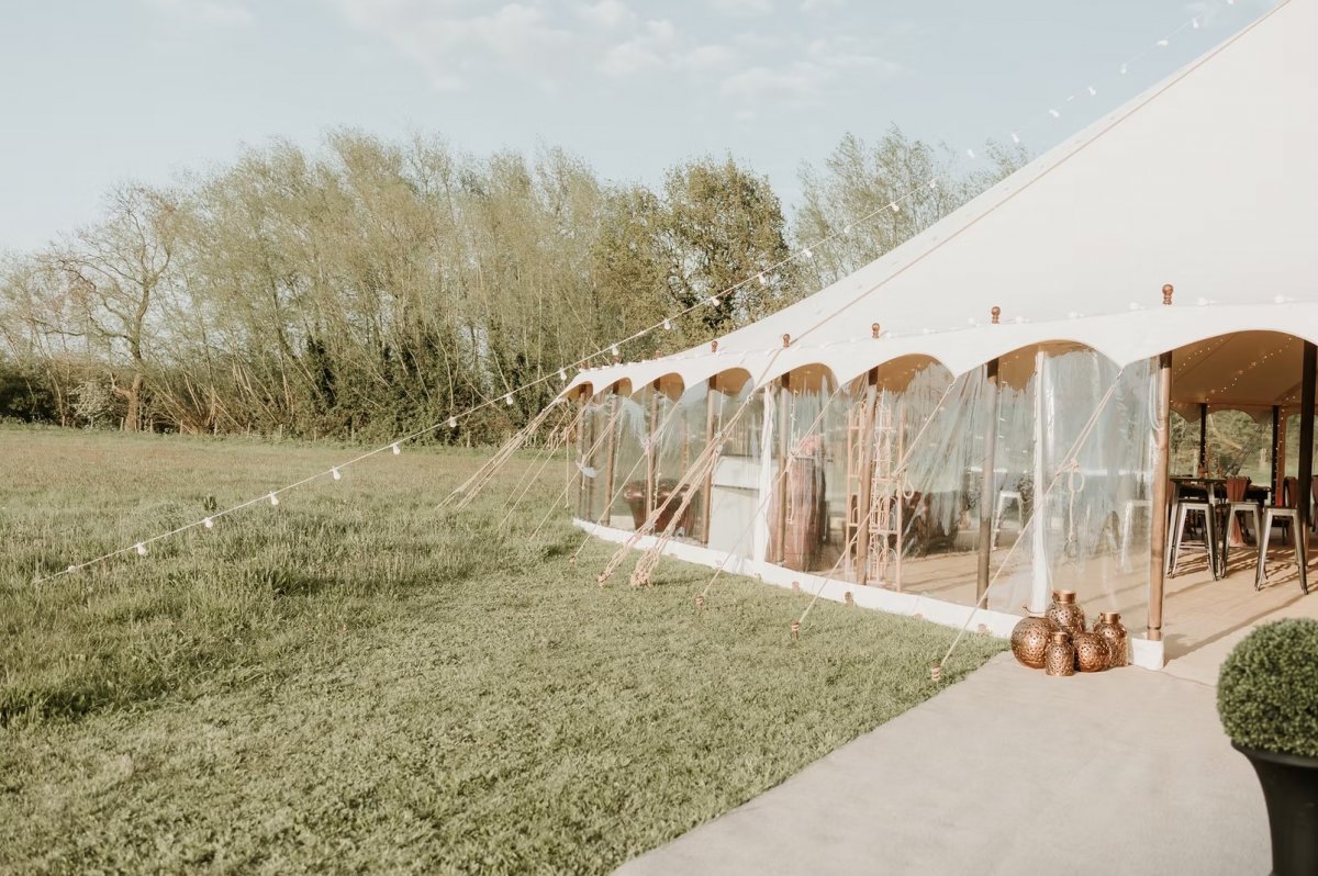 Meadow & Marquee wedding venue