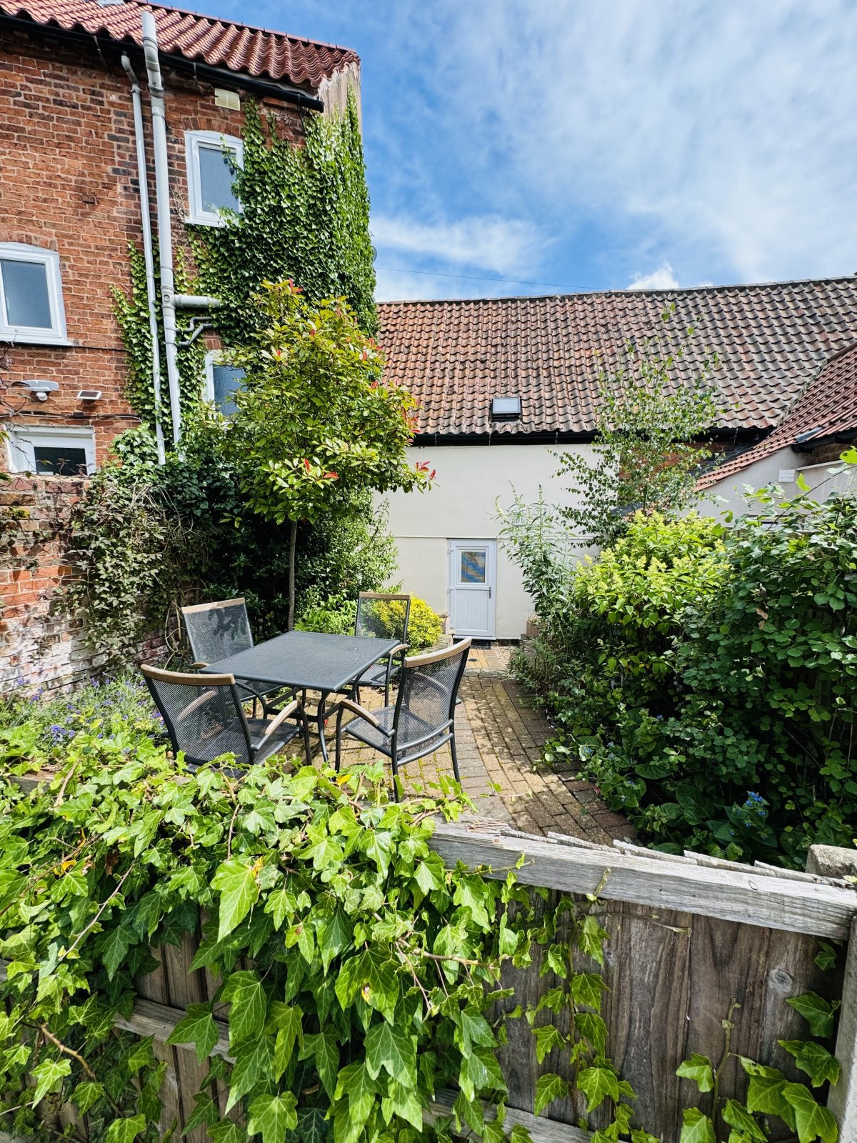 Outdoor seating area