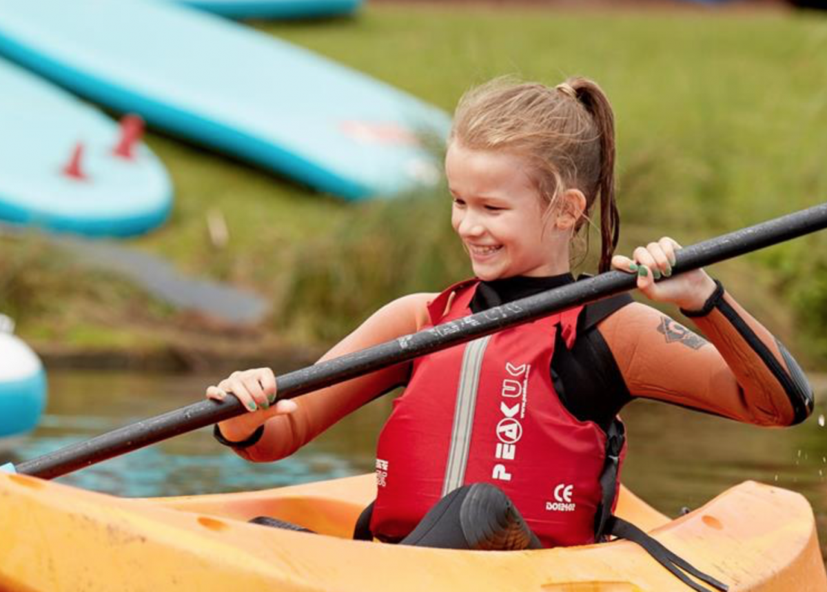 Water sports and parkland at Holme Pierrepont