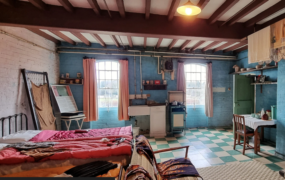 Historic workhouse building at Southwell
