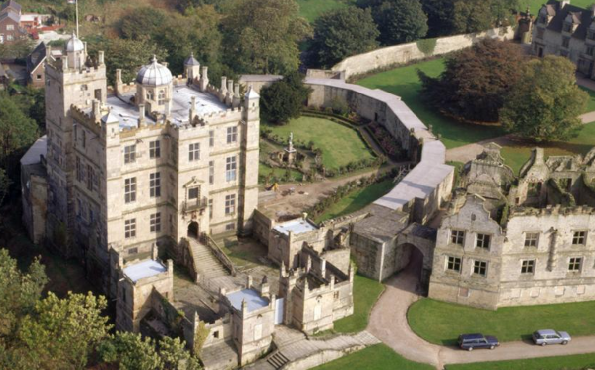Bolsover Castle with panoramic views over Derbyshire